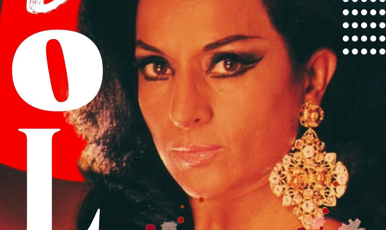 Parte del cartel del espectáculo Mujeres cantan a Lola Flores