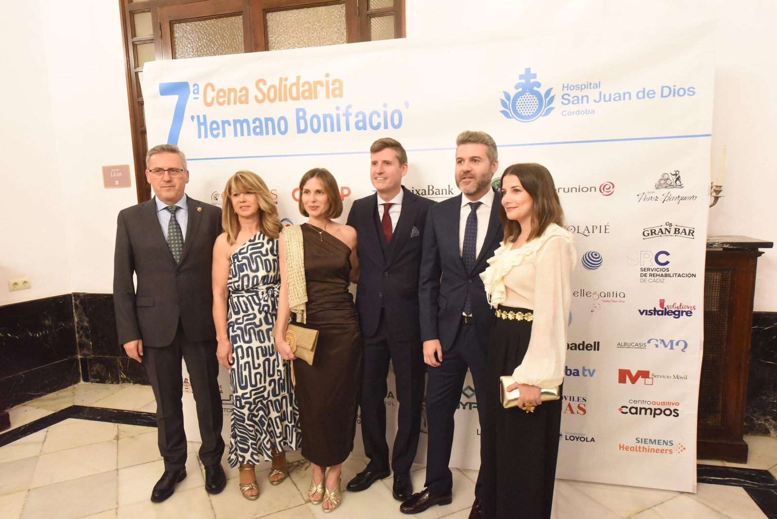 La Cena Solidaria Hermano Bonifacio del Hospital San Juan de Dios de Córdoba, en imágenes