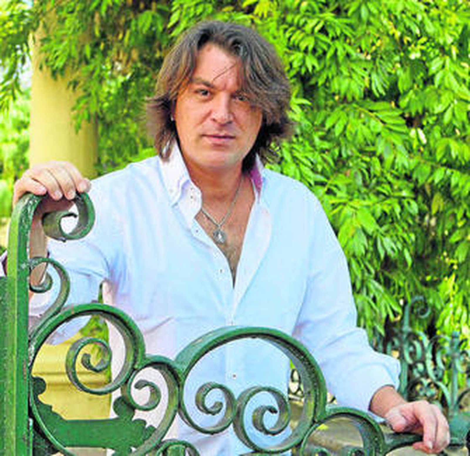 Dorantes, ayer, en Sevilla.