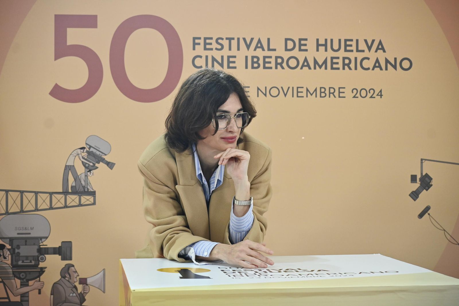 Imágenes de Paz Vega, ganadora del Premio Luz de la 50 edición del Festival de Cine Iberoamericano