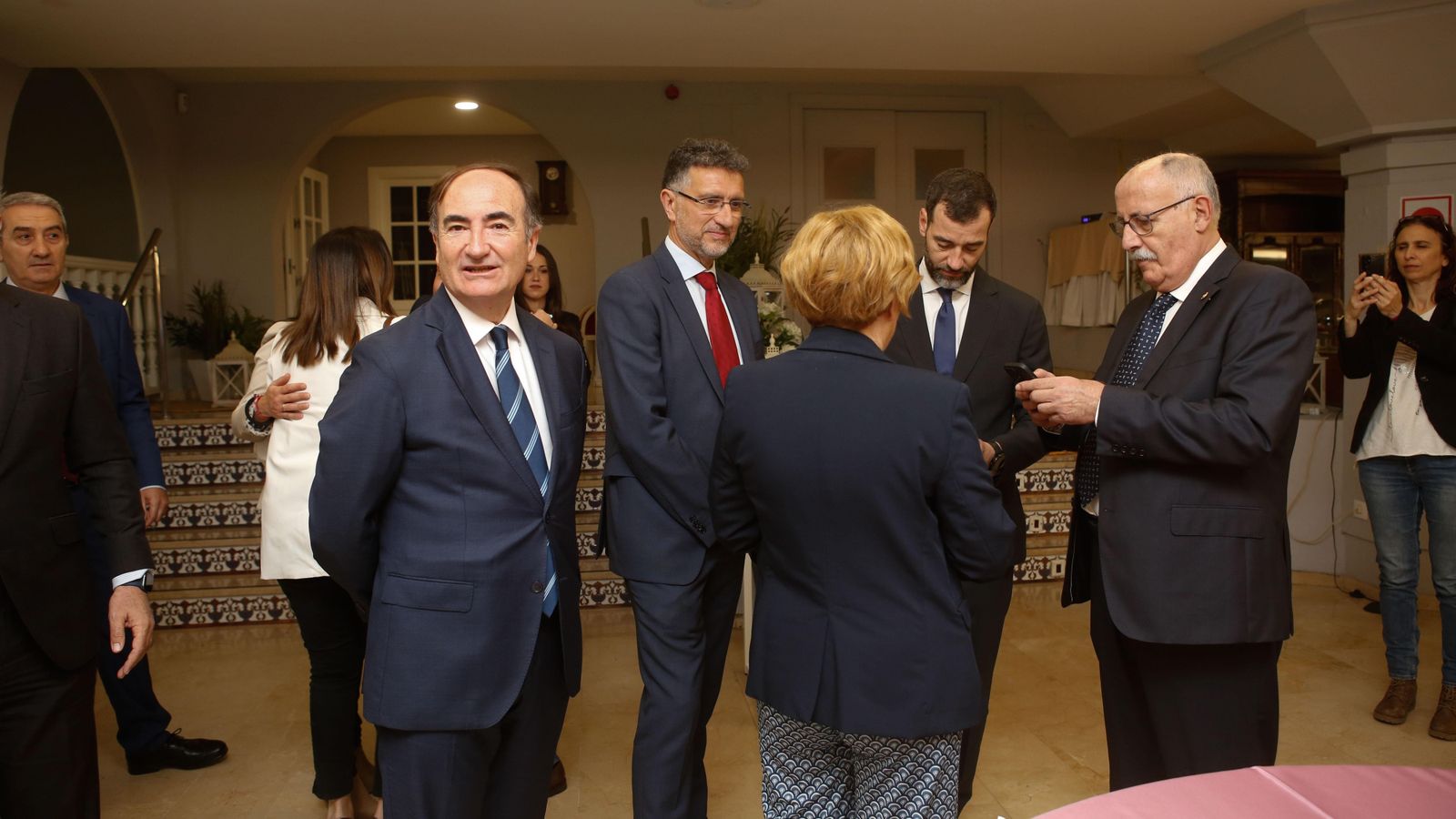 Fotos del Desayuno Coloquio de Europa Sur y el Propeller Club de Algeciras con Benito Núñez Quintanilla