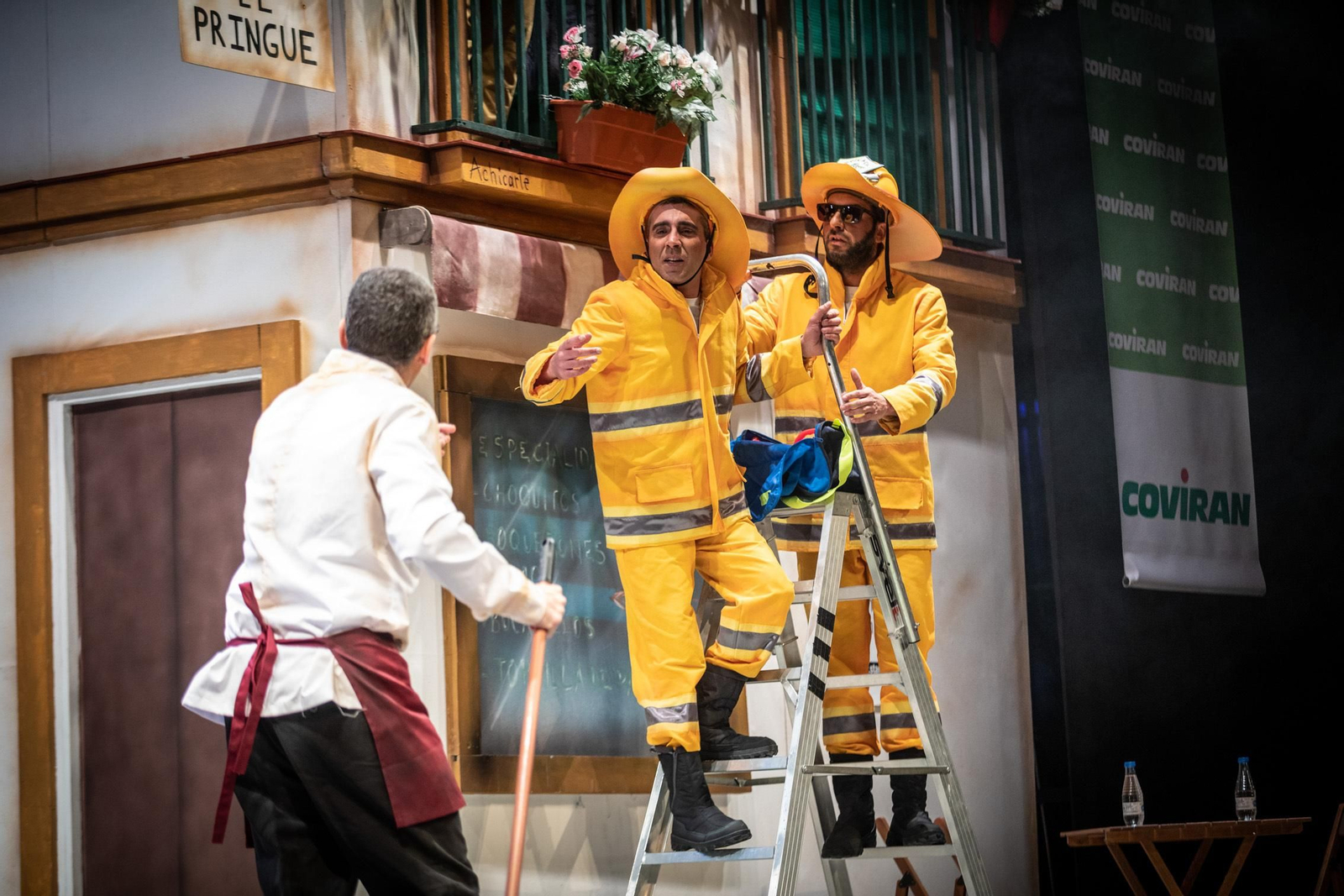 Cuarteto 'Brigada Amarilla(agüita con nojotros)