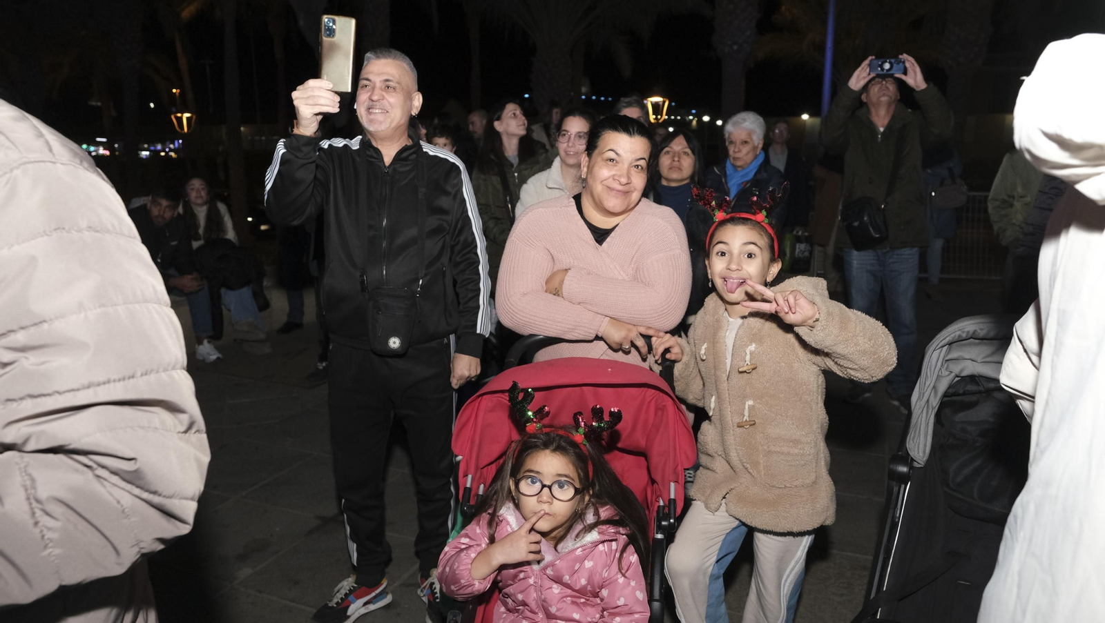 'Almería, la Ciudad de la Luz', espectáculo de luces, en imágenes