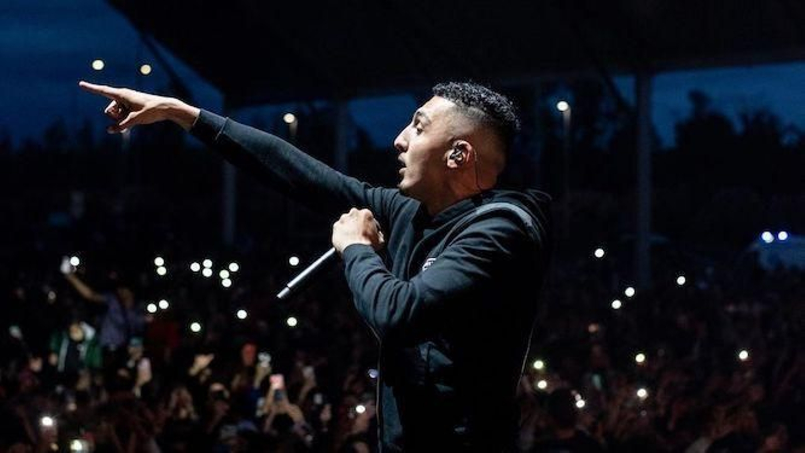 Morad, durante un concierto reciente.