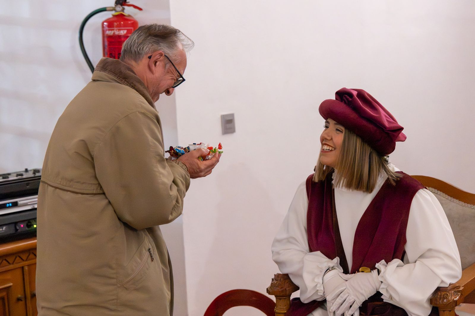 Entrega de peticiones a los Carteros Reales