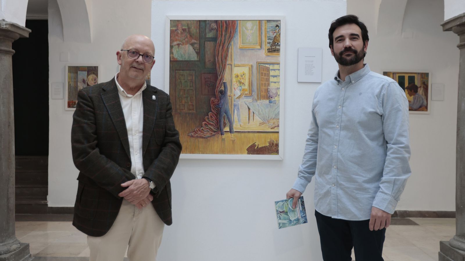 Inauguración de la exposición "Pasen y Lean" y presentación del libro Hominis Oblitus de Enrique Martínez