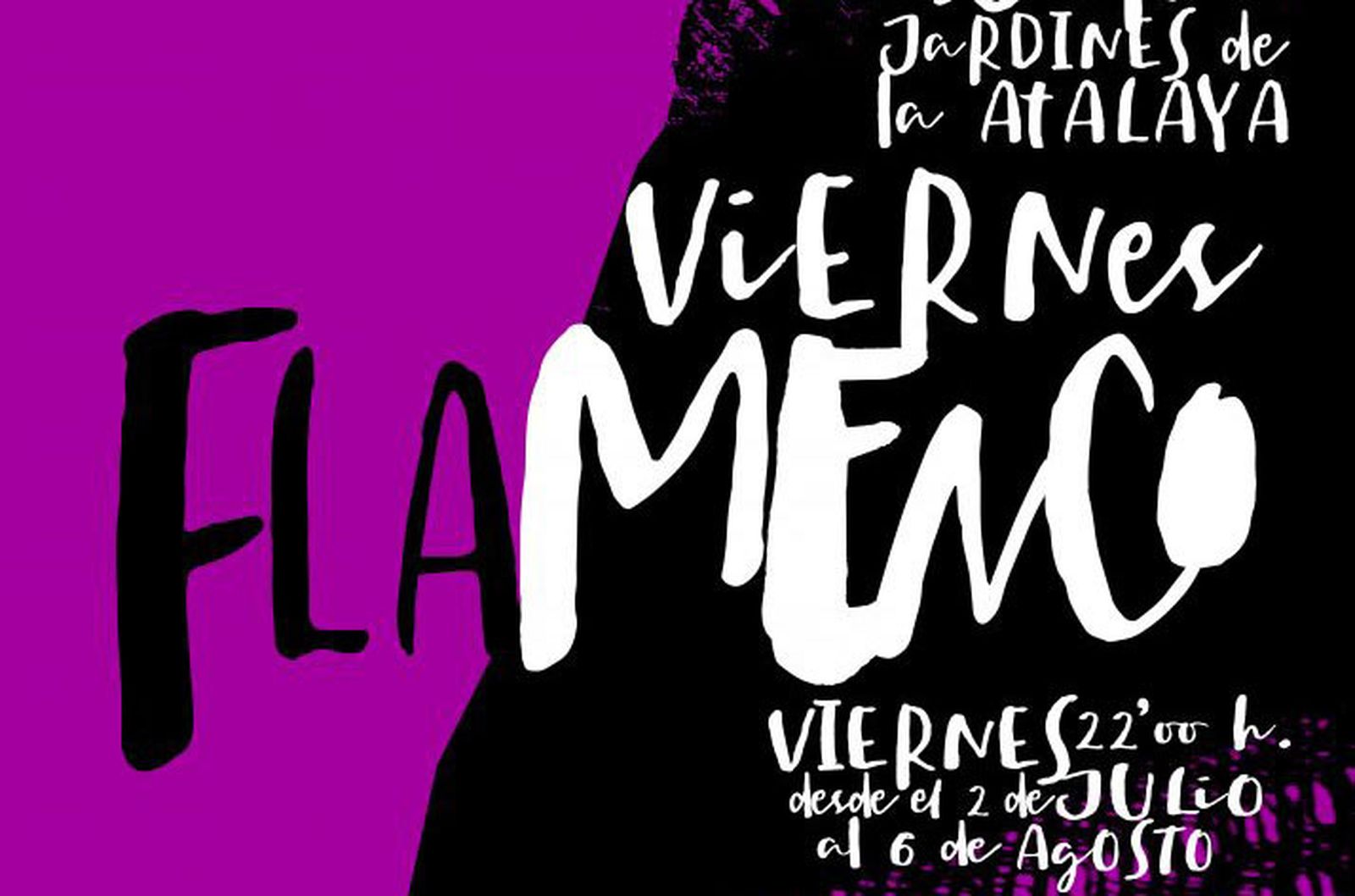 Cartel anunciador de los Viernes Flamenco