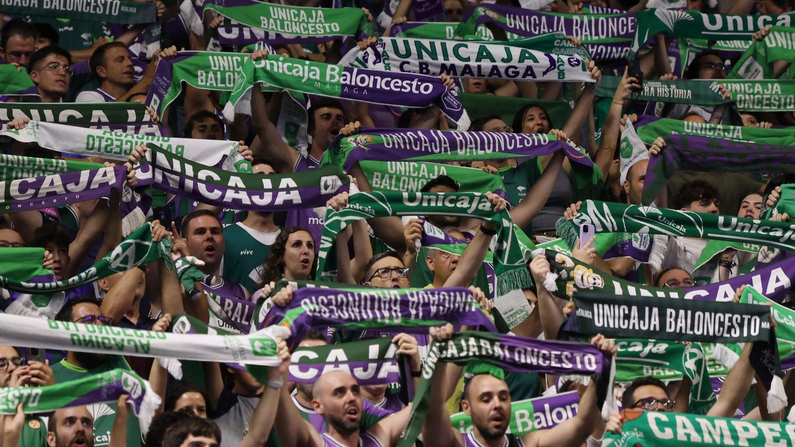 Las fotos del Unicaja-Barcelona, primer partido del play off de la Liga Endesa