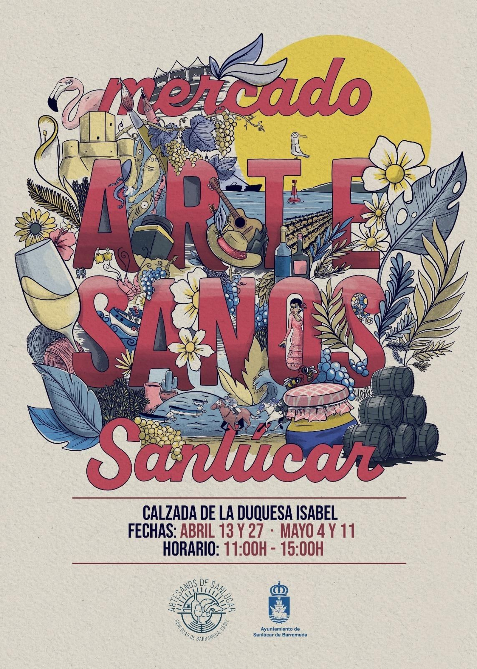 Cartel del Mercado de Artesanos.