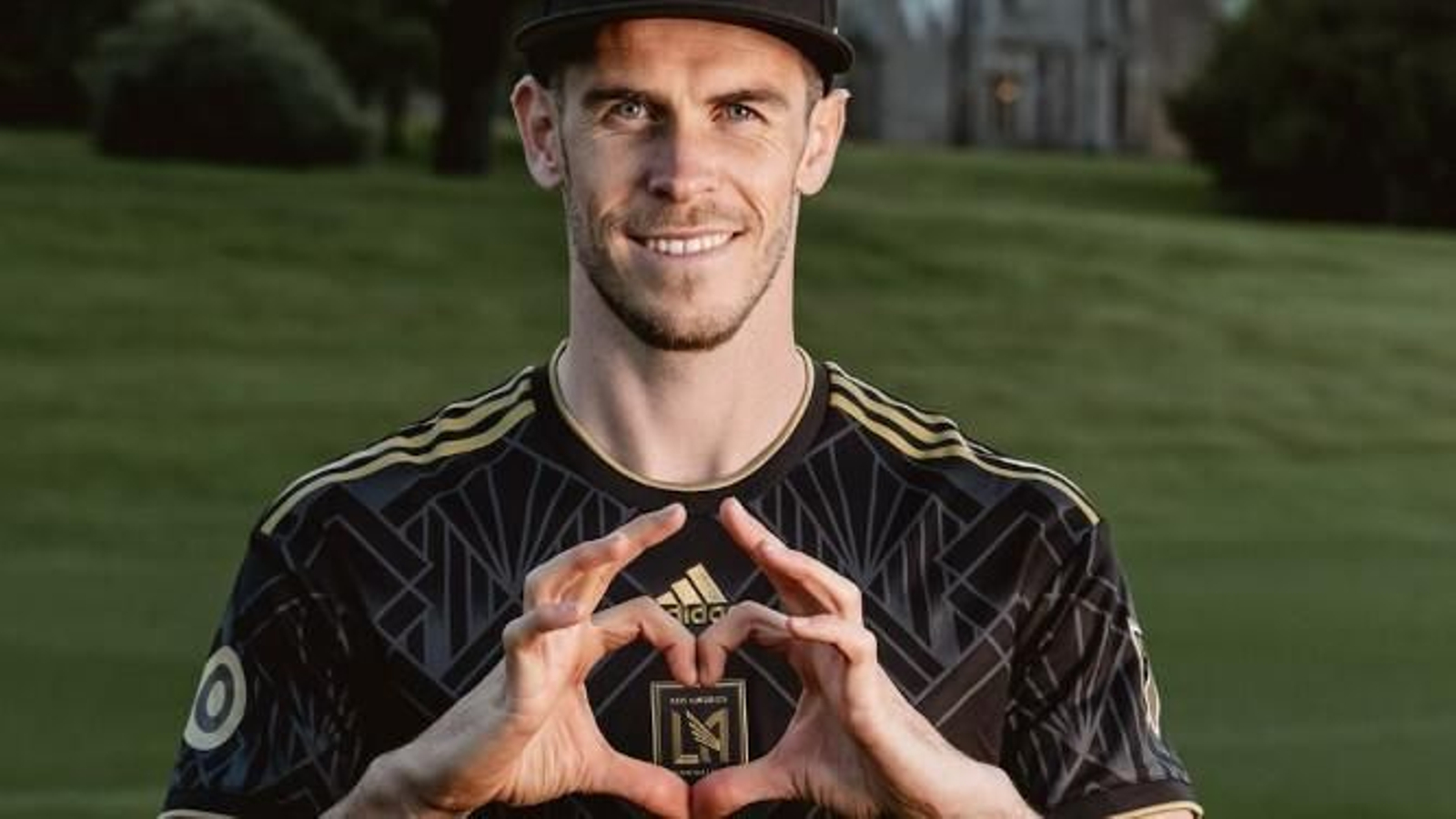 Bale con la camiseta de Los Angeles FC
