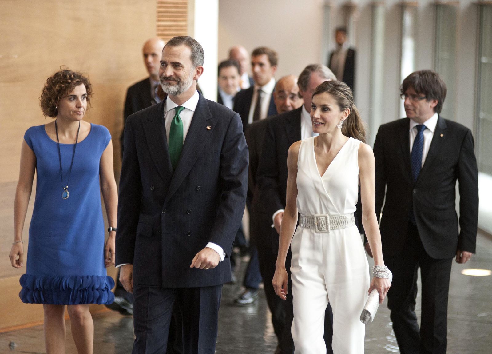 Los reyes Felipe y Letizia en la entrega de los premios, en una edición pasada.