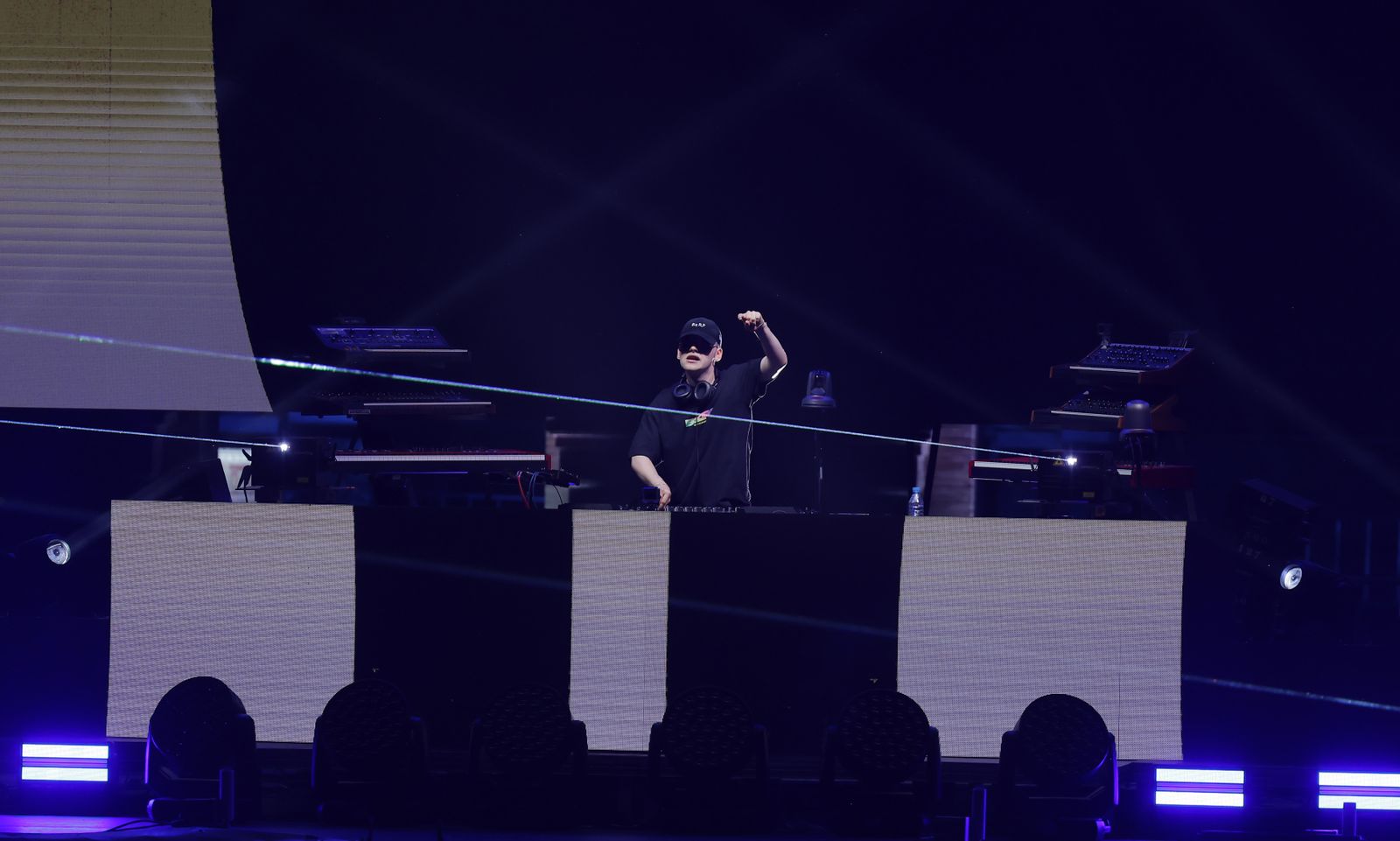 Las imágenes del concierto de Bizarrap en el Icónica Fest