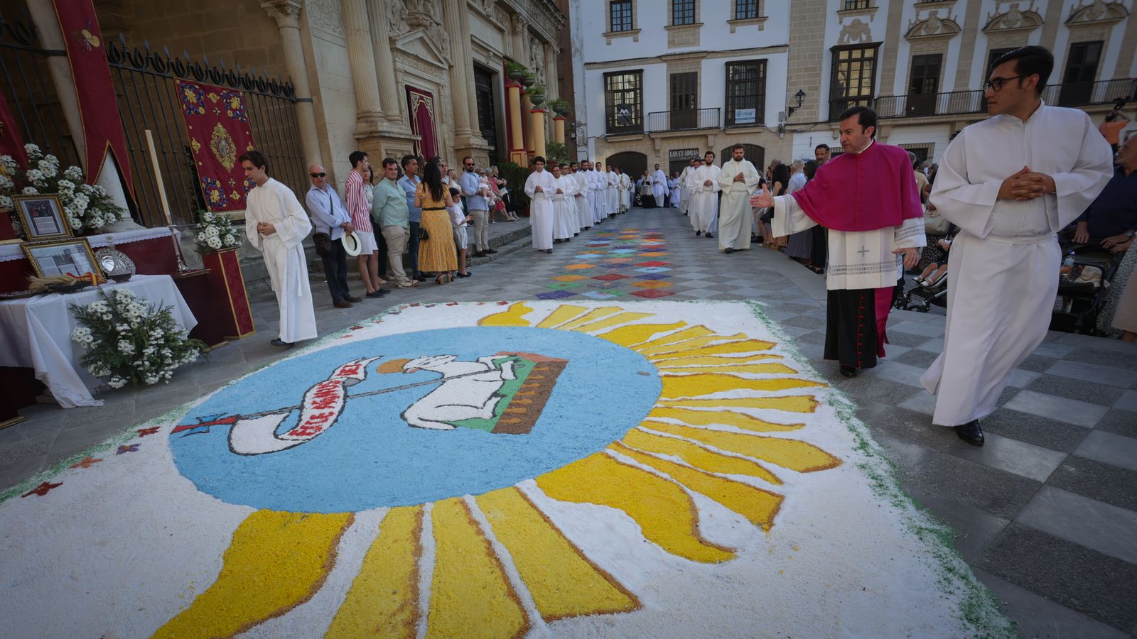 Imágenes de la procesión del Corpus en Jerez
