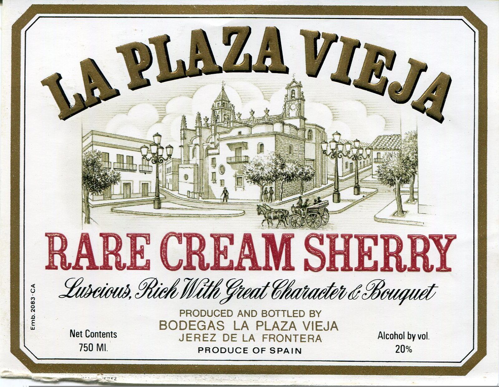 Plaza Santiago, por Cervera.