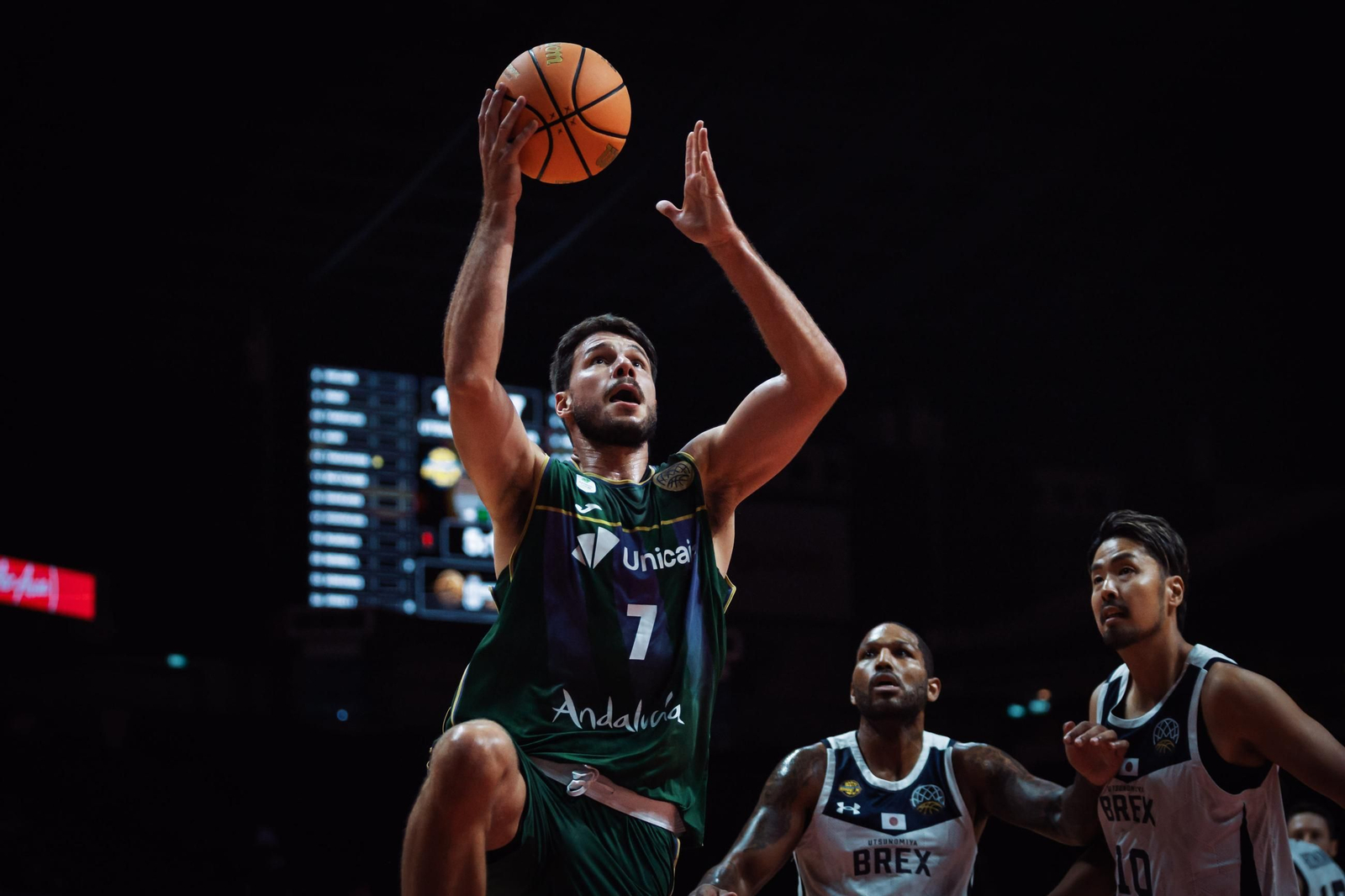 Las fotos del Utsunomiya Brex - Unicaja de la Copa Intercontinental