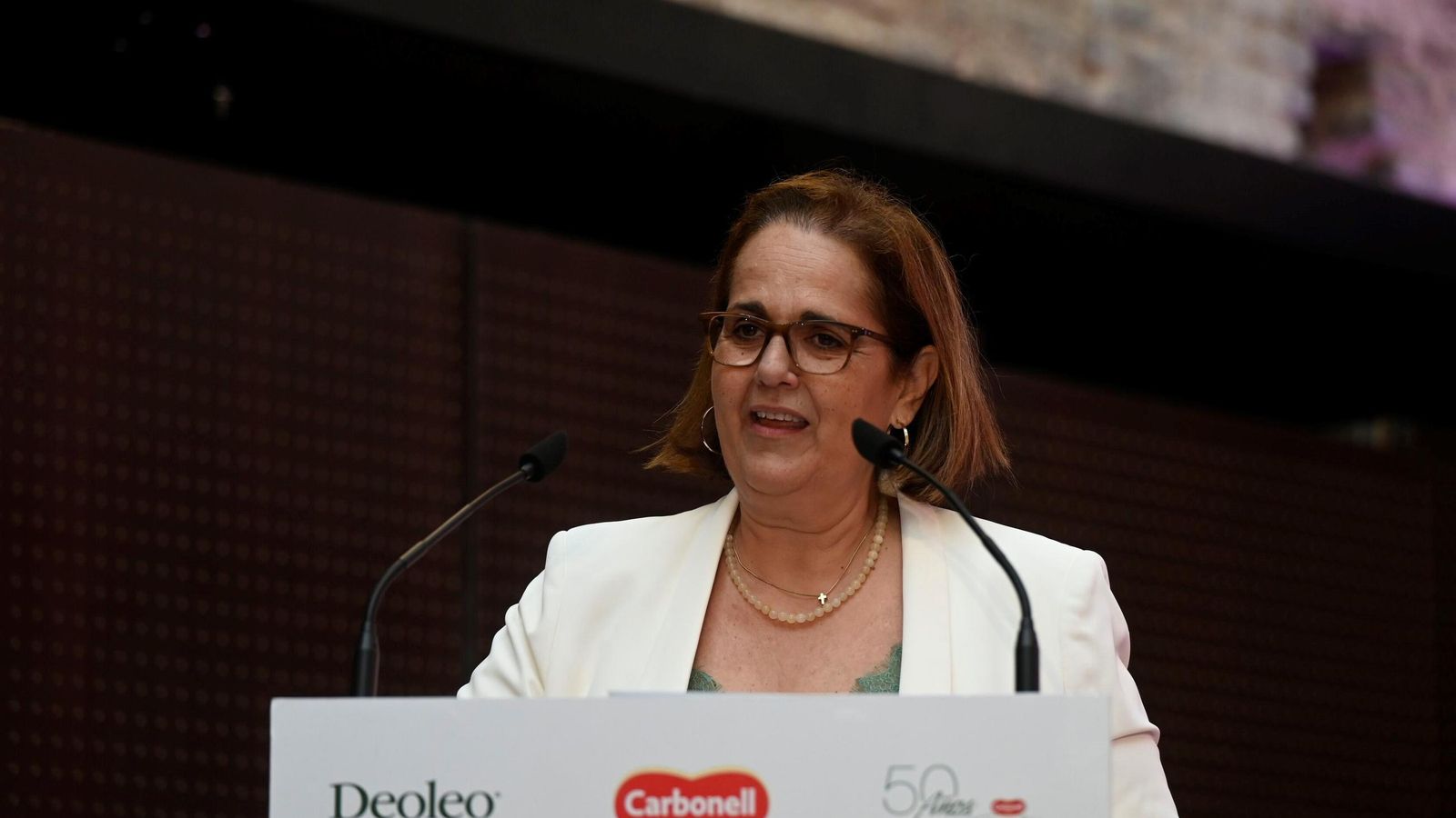 Blanca Torrent, durante su intervención.