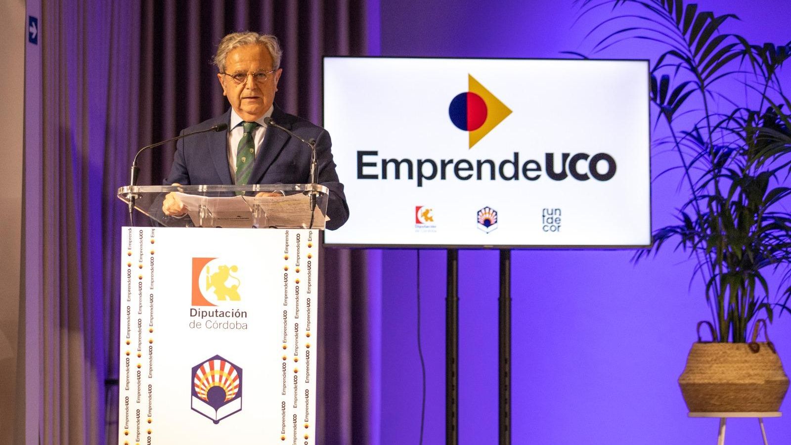 Salvador Fuentes, durante el acto.