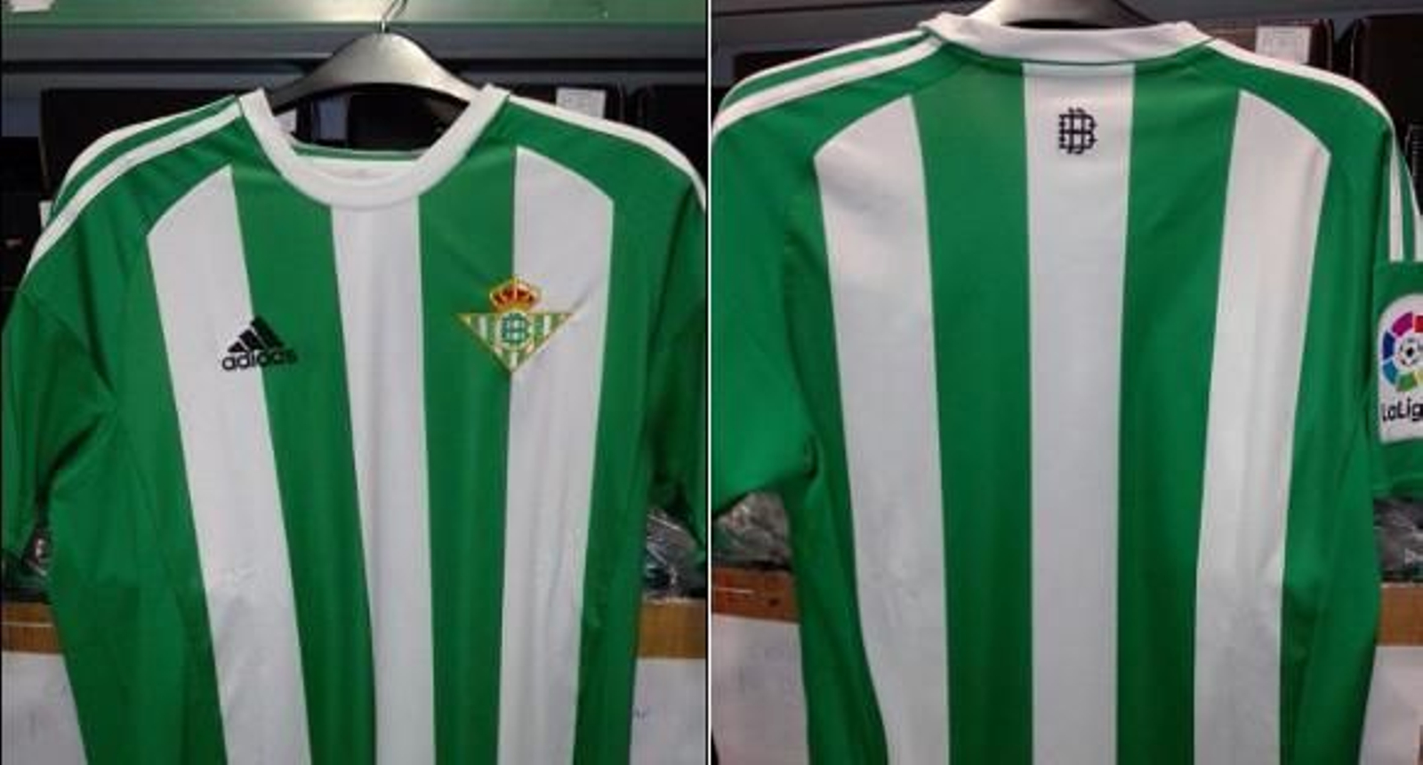 El Betis presenta este jueves sus nuevas equipaciones