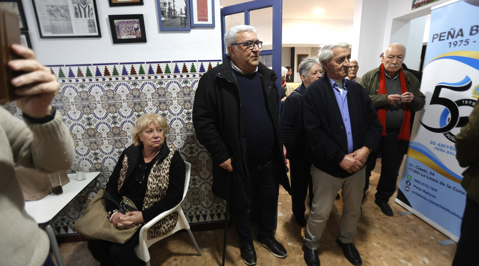 La Peña Balona comparte con sus socios la distinción municipal por su medio siglo de historia