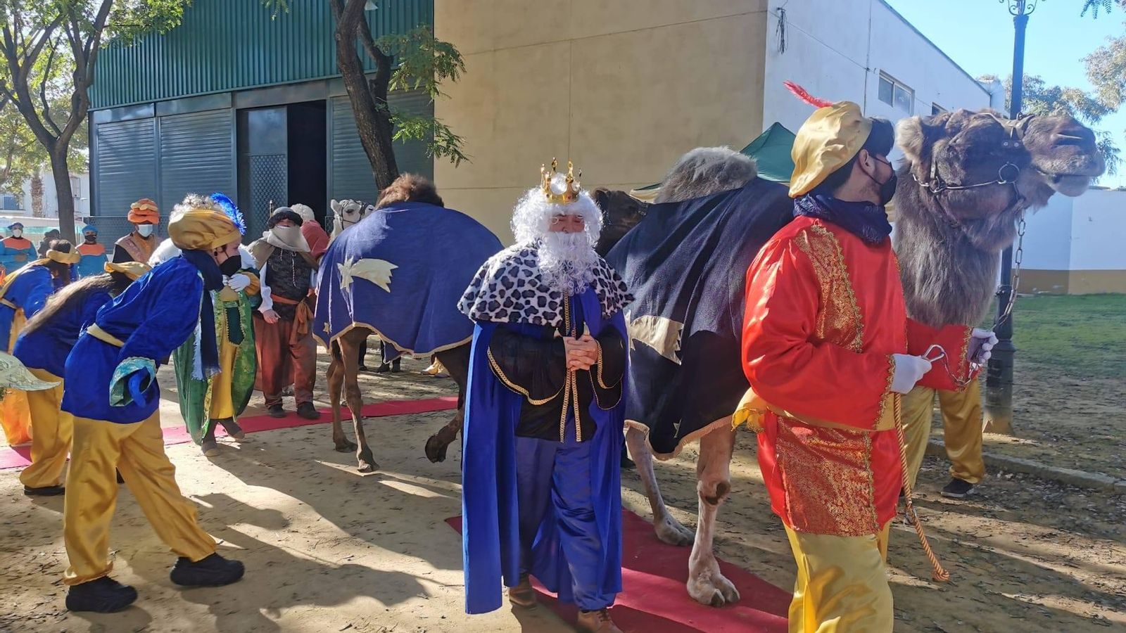 Comitiva de los Reyes Magos en Bormujos.
