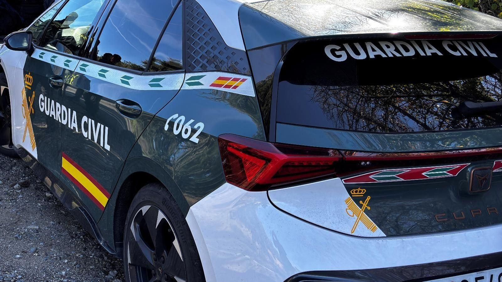 Coche de la Guardia Civil.