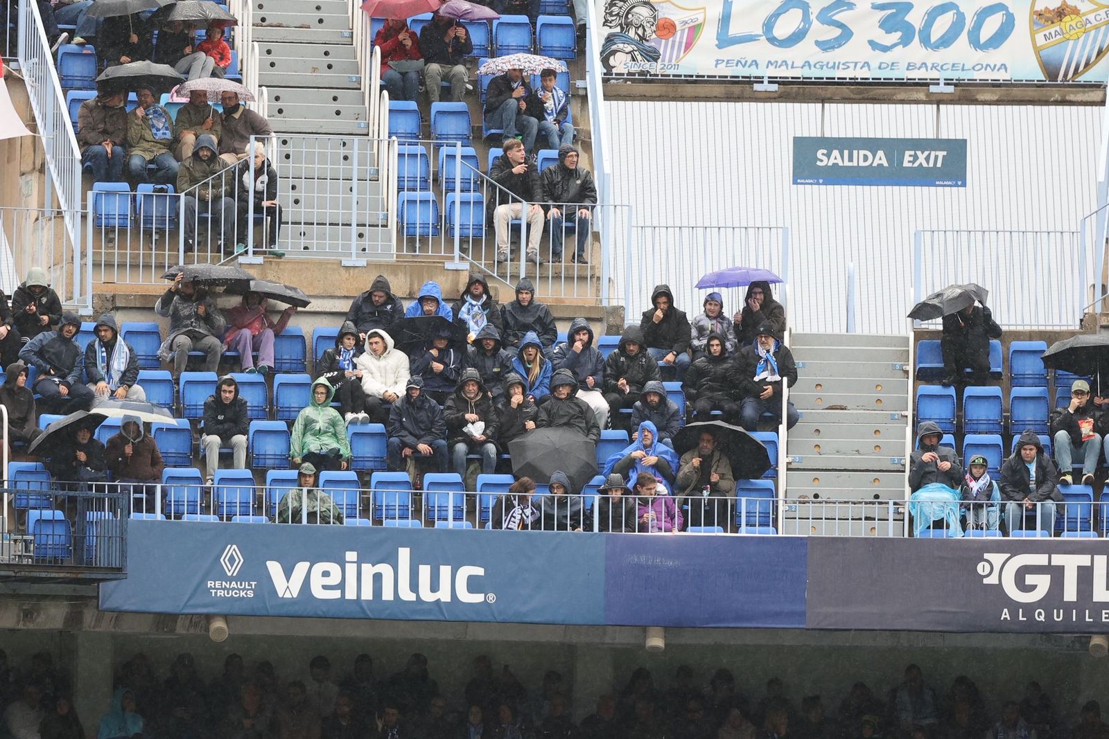 Búscate en las gradas de La Rosaleda en el Málaga CF-Almería