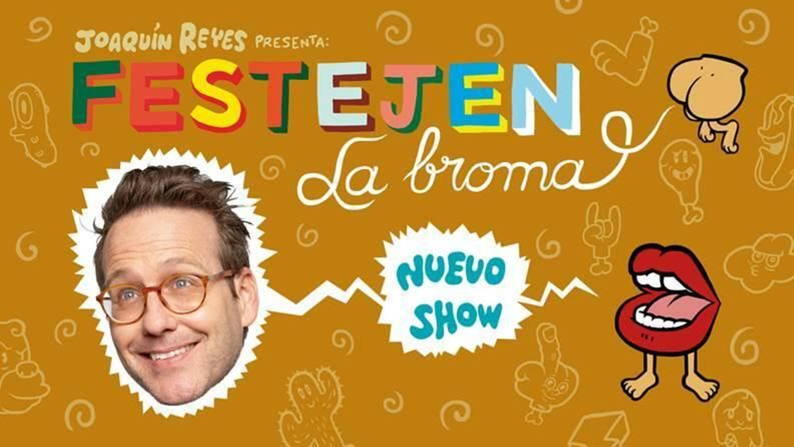 El humorista Joaquín Reyes llega a Huelva con su nuevo espectáculo 'Festejen la broma'
