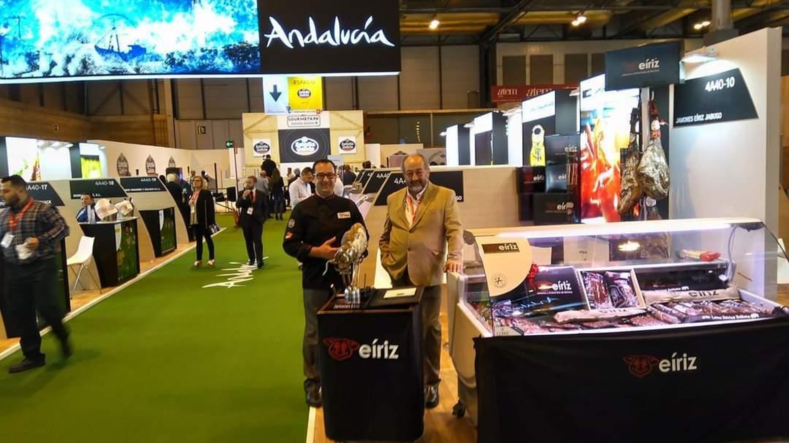 Gerardo Eíriz junto a su hermano Domingo