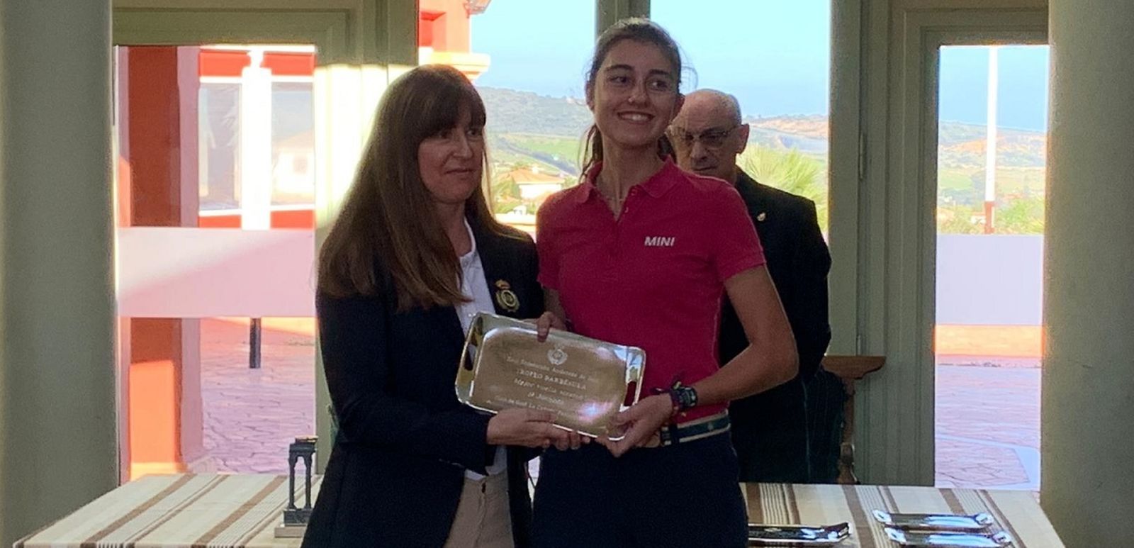 Susana Granados, tras su victoria en La Cañada Golf.