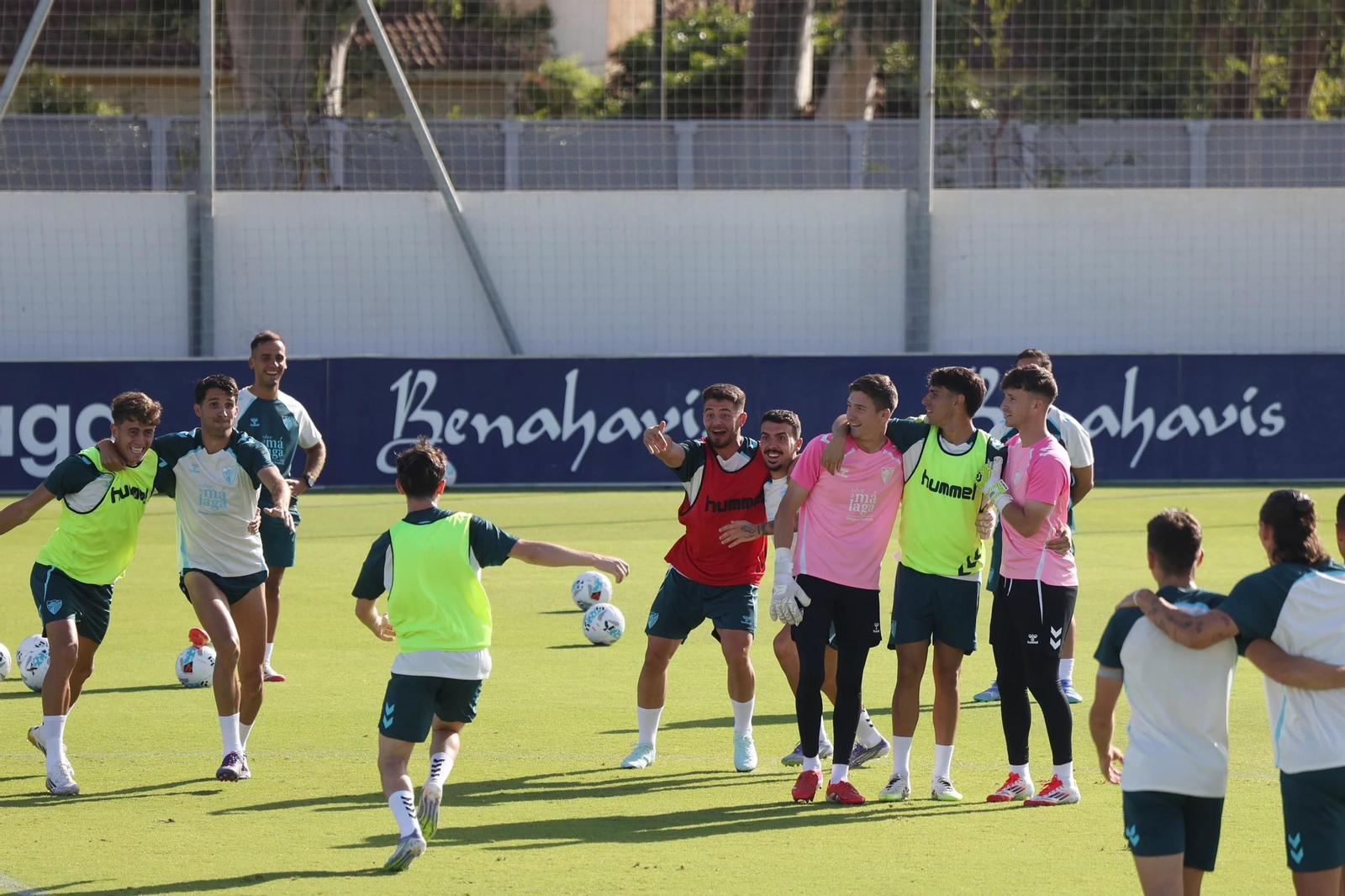 El Málaga CF se muda a la Ciudad Deportiva sin Eneko Jauregi