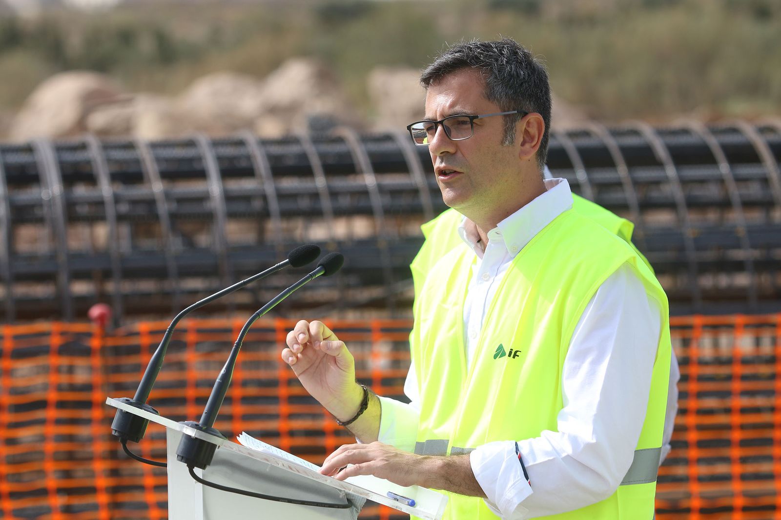 Fotogalería de la visita del ministro Félix Bolaños a las obras del AVE