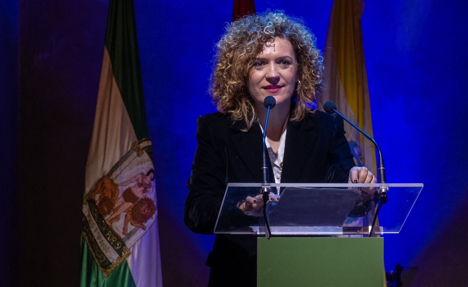 María Eugenia Limón, secretaria general del PSOE de Huelva.