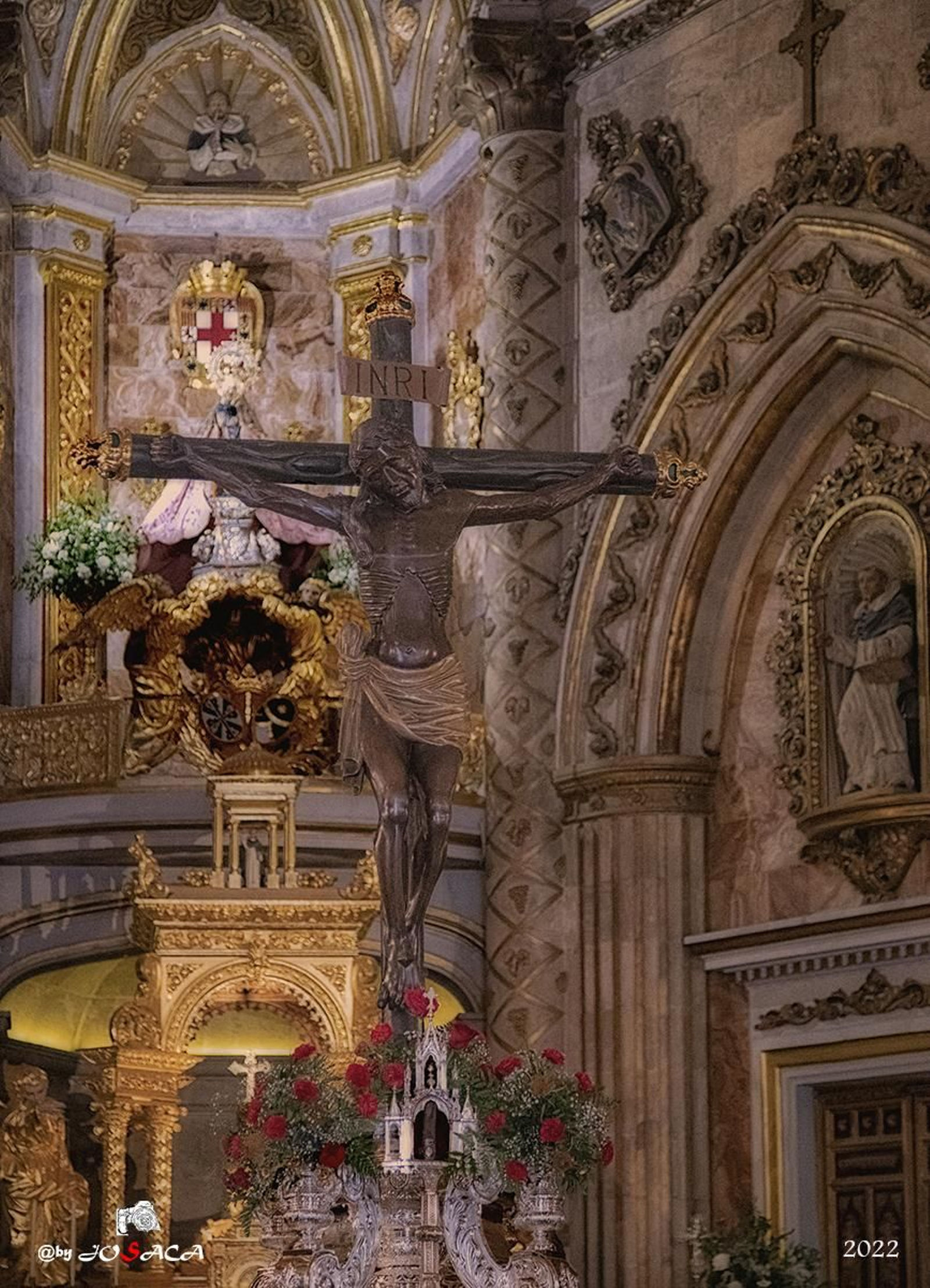 La talla en el templo