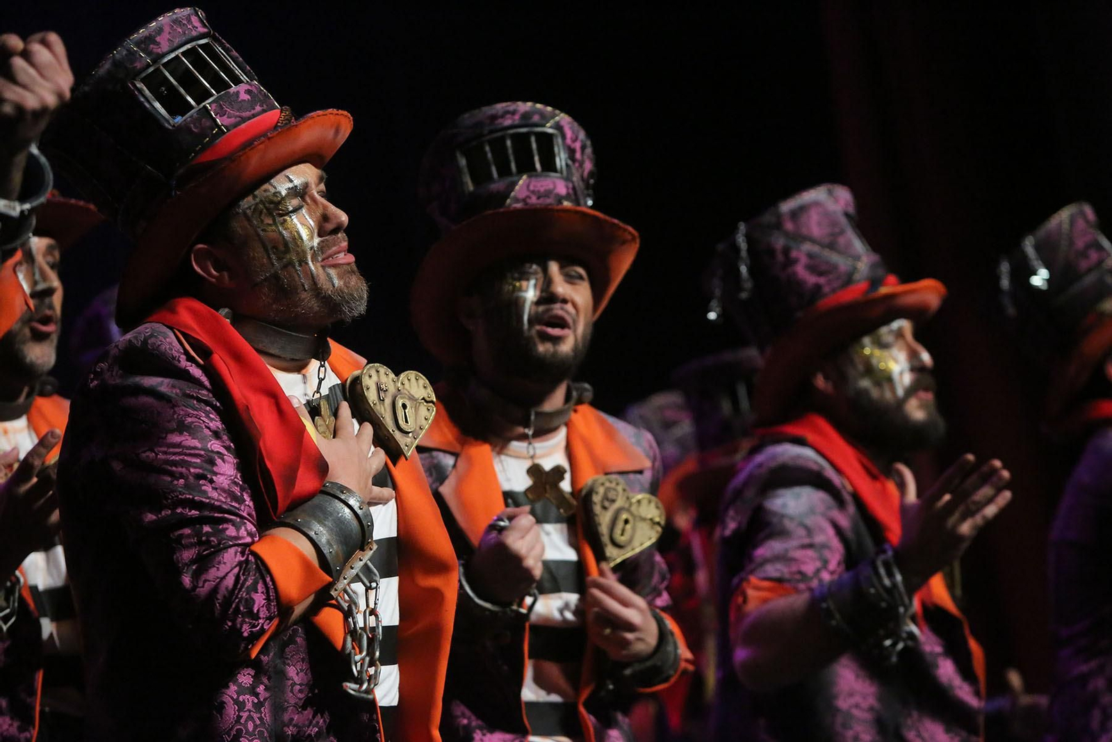 Cuarto día de preliminares del Carnaval Colombino en imágenes