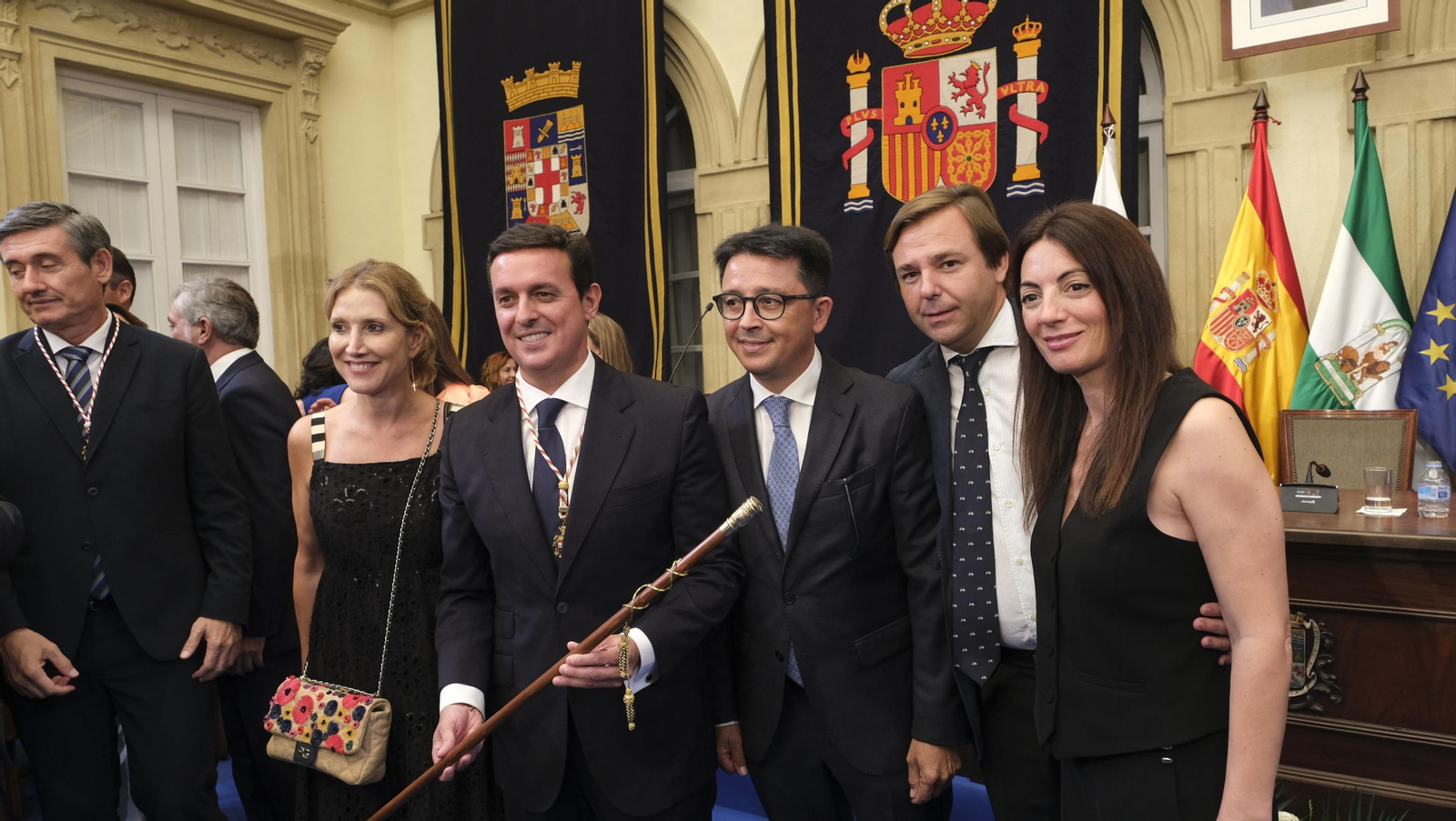 Imágenes del acto de constitución de la Diputación de Almería