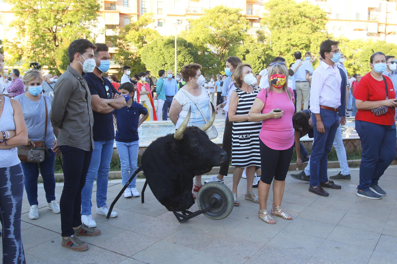 Las fotografías de la marcha en defensa de la tauromaquia en Córdoba