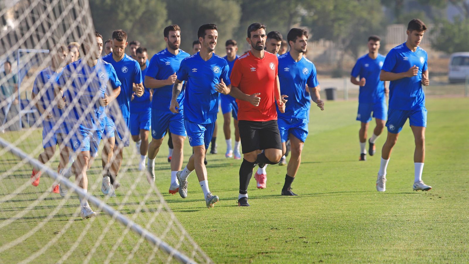 Los jugadores del Xerez DFC realizarán ese sábado su último entrenamiento antes de recibir al Córdoba.