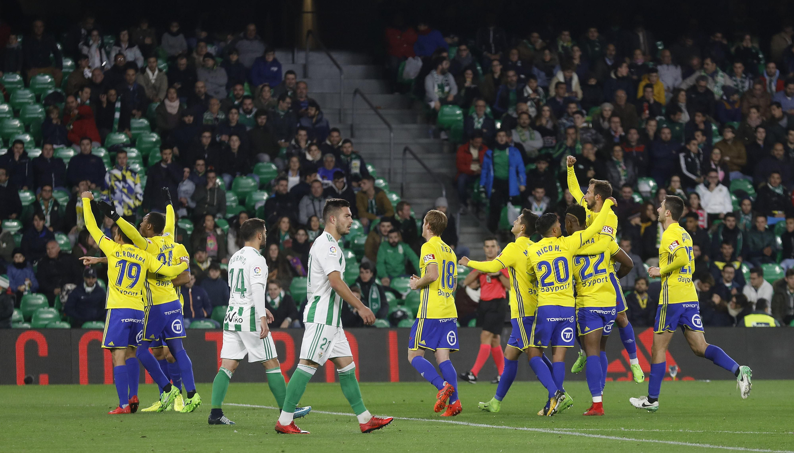 Las imágenes del Betis-Cádiz de Copa