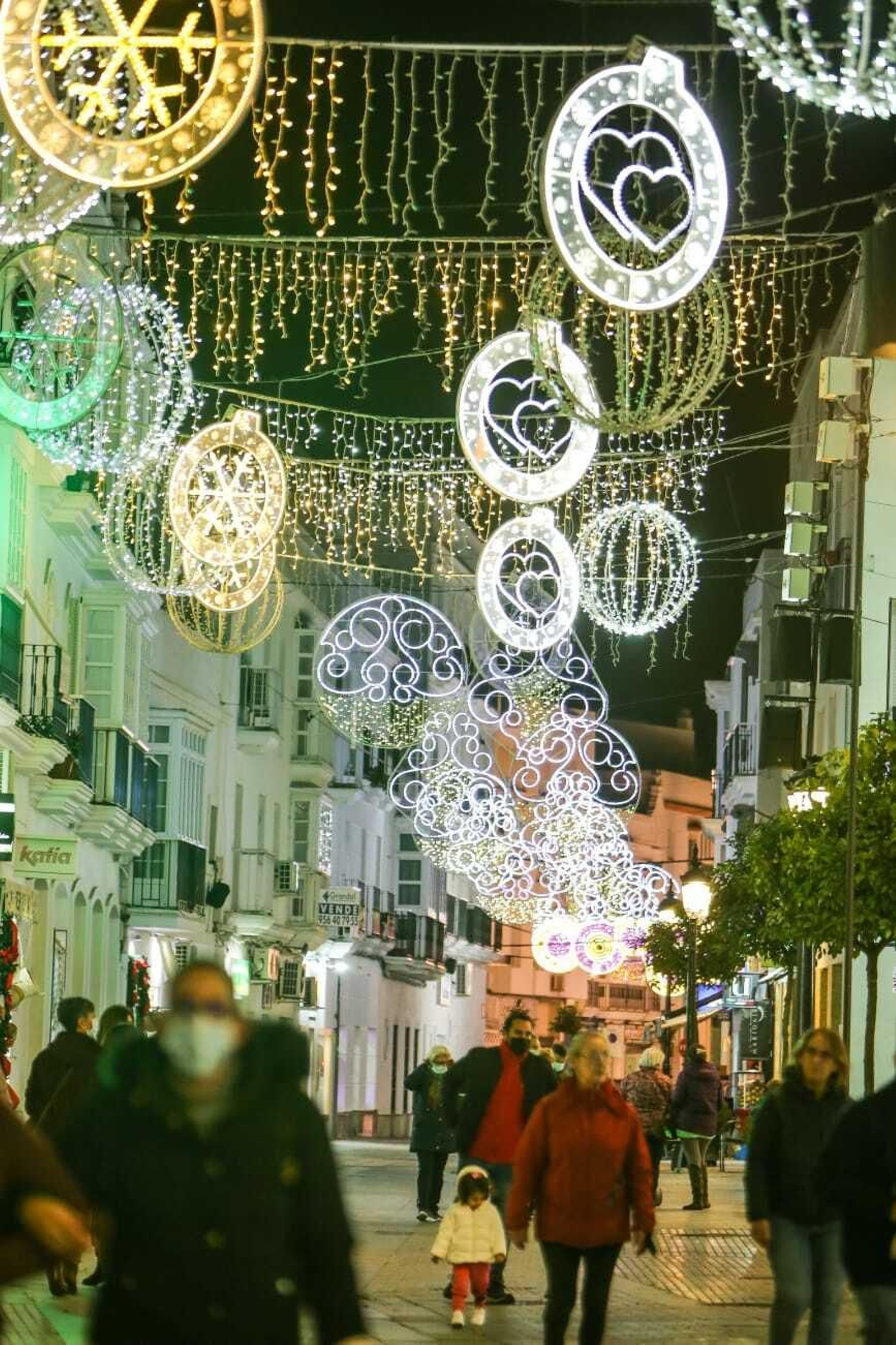 Alumbrado extraordinario de las fiestas en Chiclana