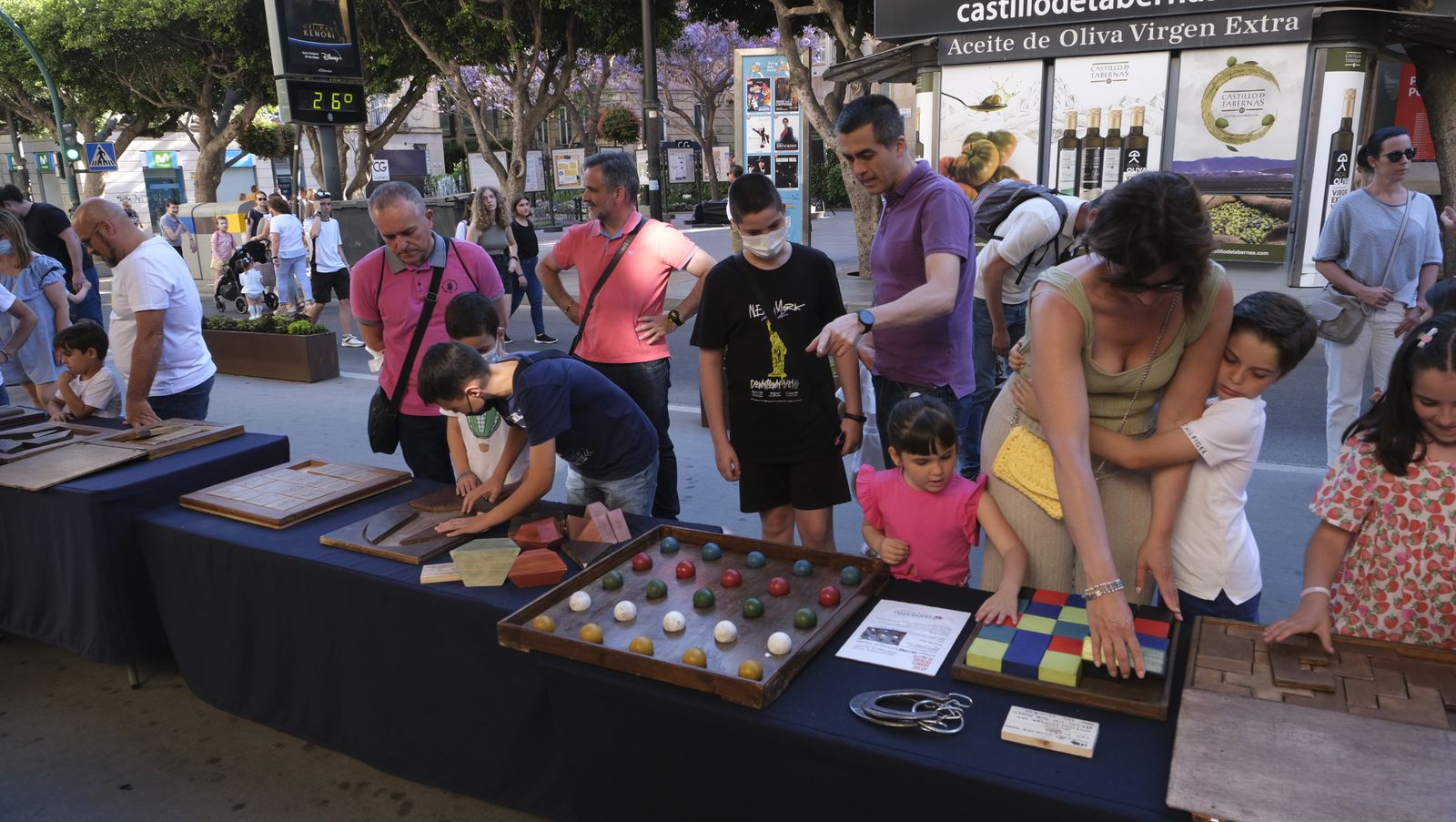 Imágenes de la Noche en Blanco de Almería
