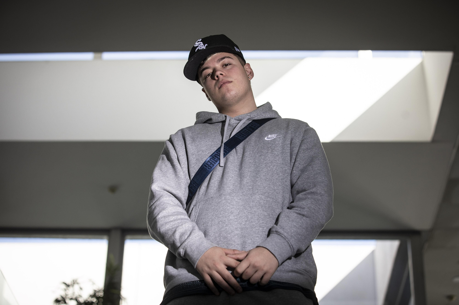 El artista granadino Saiko.