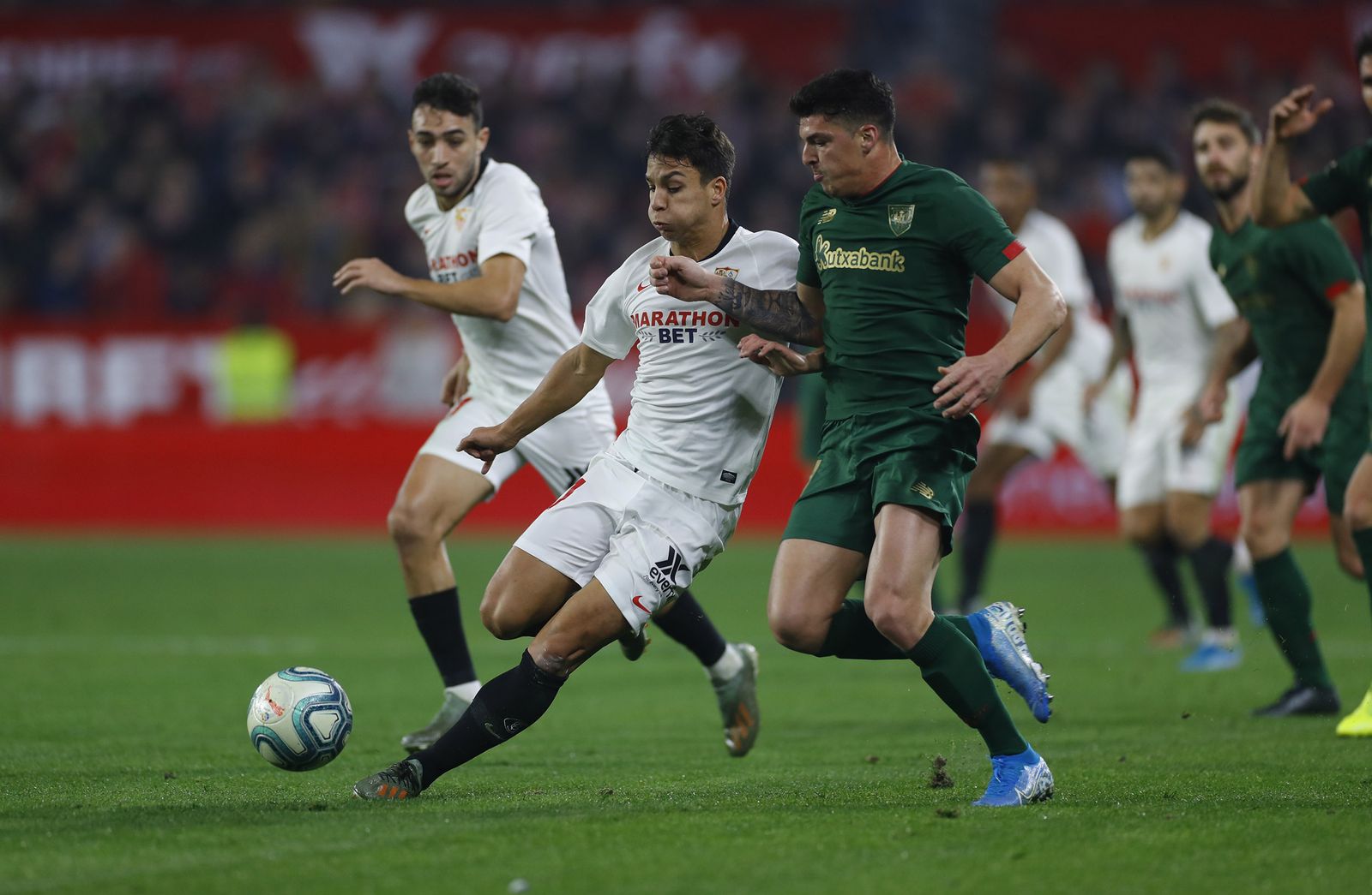 Las imágenes del Sevilla fc-Athletic de Bilbao