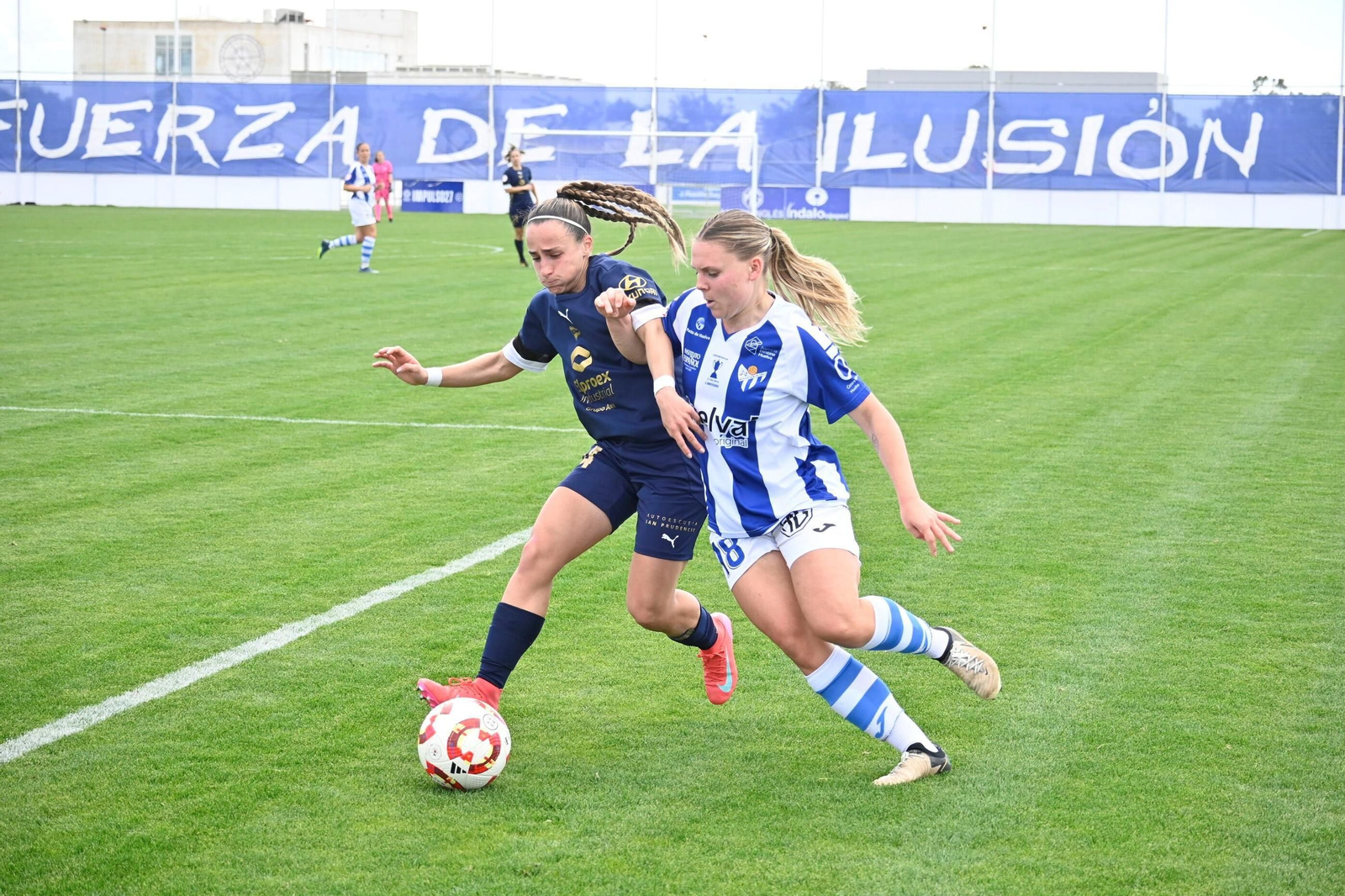 Un lance de un encuentro de la pasada temporada.