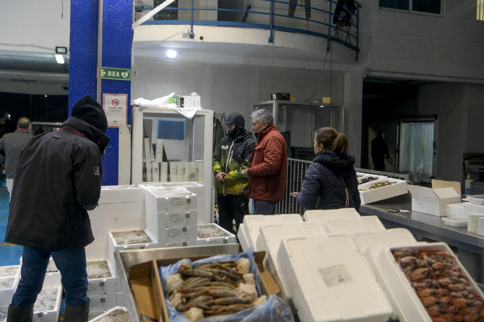 Todas las imágenes del kilómetro 0  de las cenas de Navidad en Granada