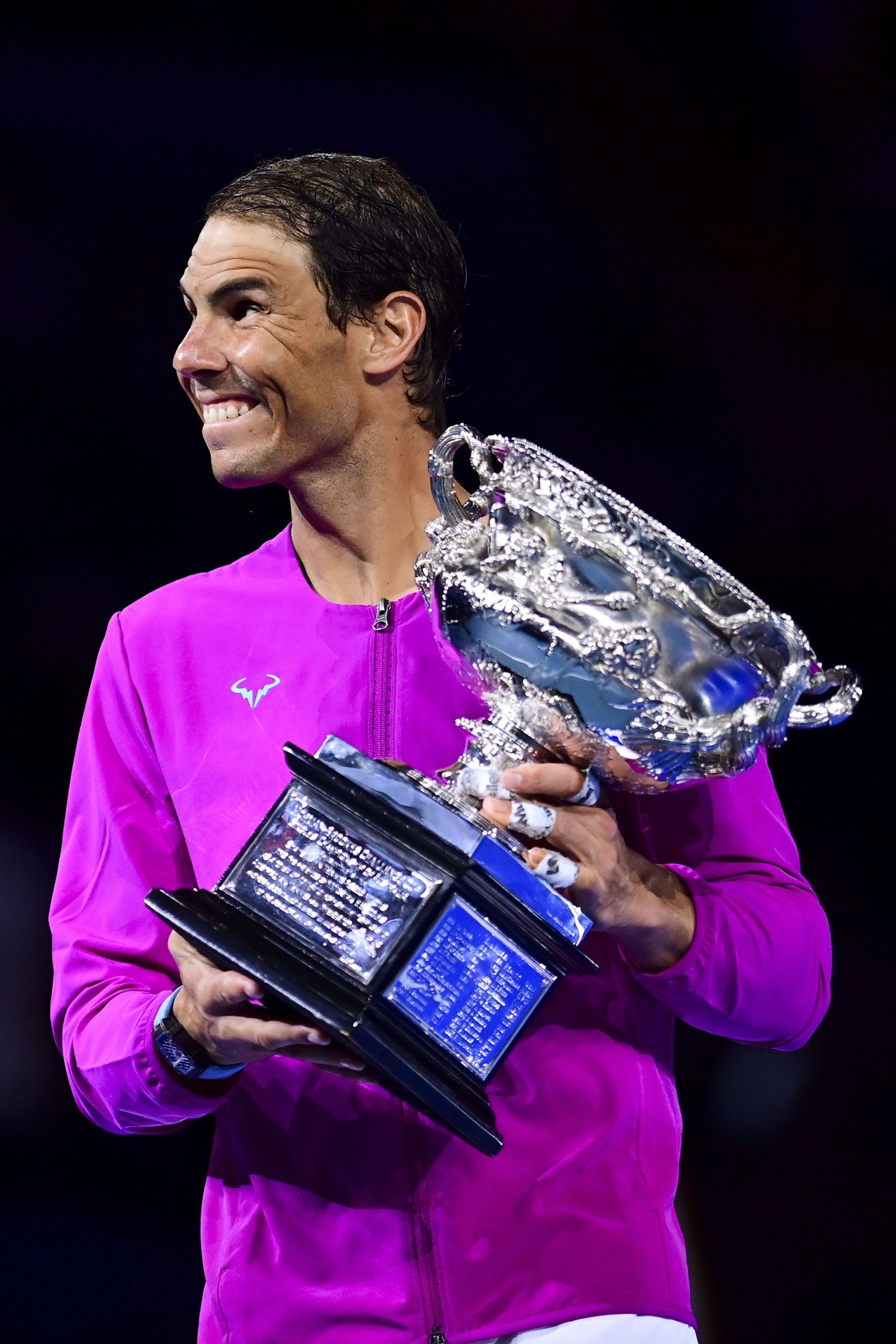 Las imágenes del histórico triunfo de Nadal sobre Medvedev (y 8)