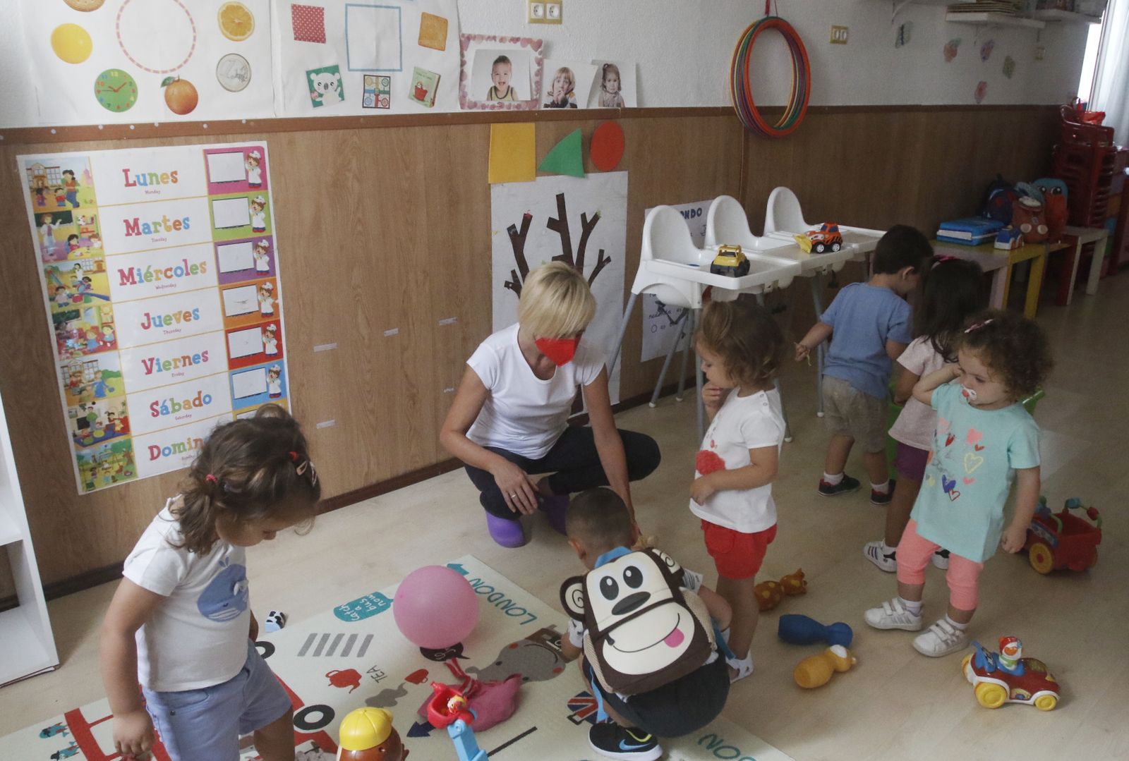 Fotogalería: Primer día de los pequeños cordobeses en las guarderías