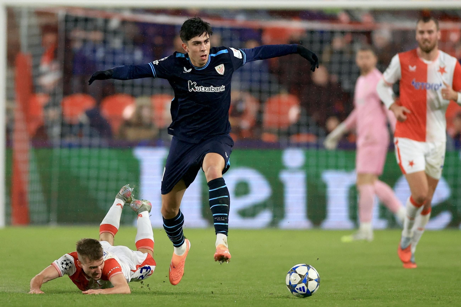 Las imágenes del Slavia Praga-Athletic