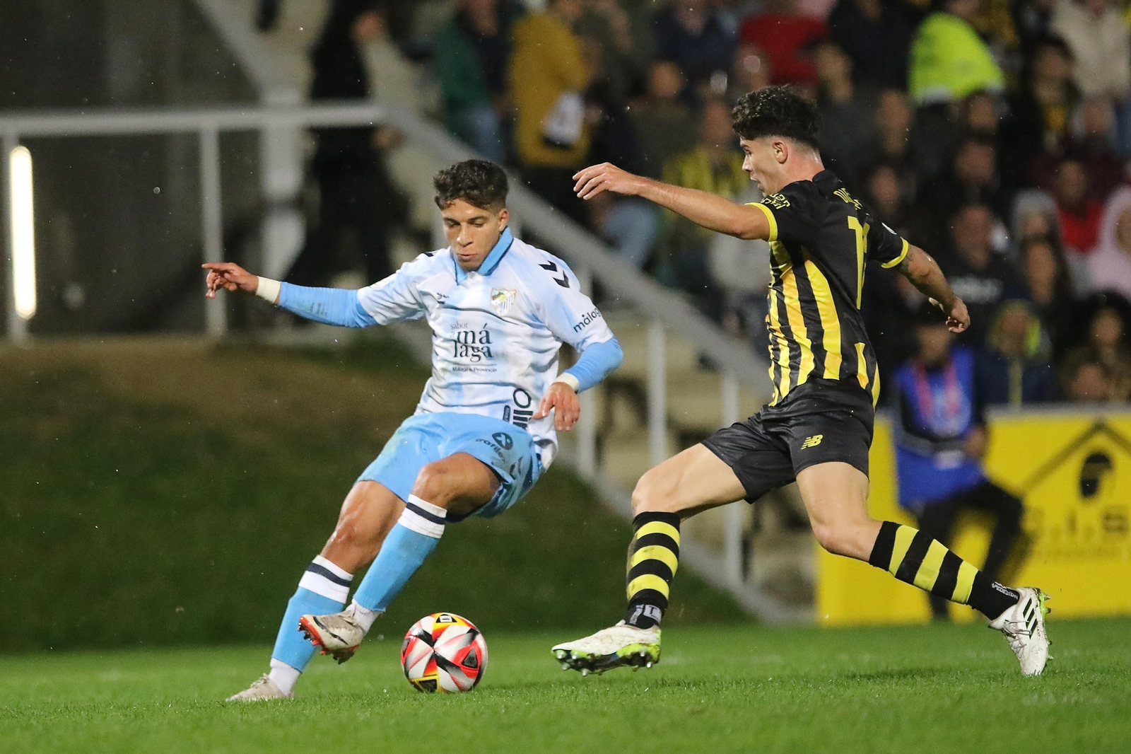 El Barakaldo-Málaga CF, en fotos