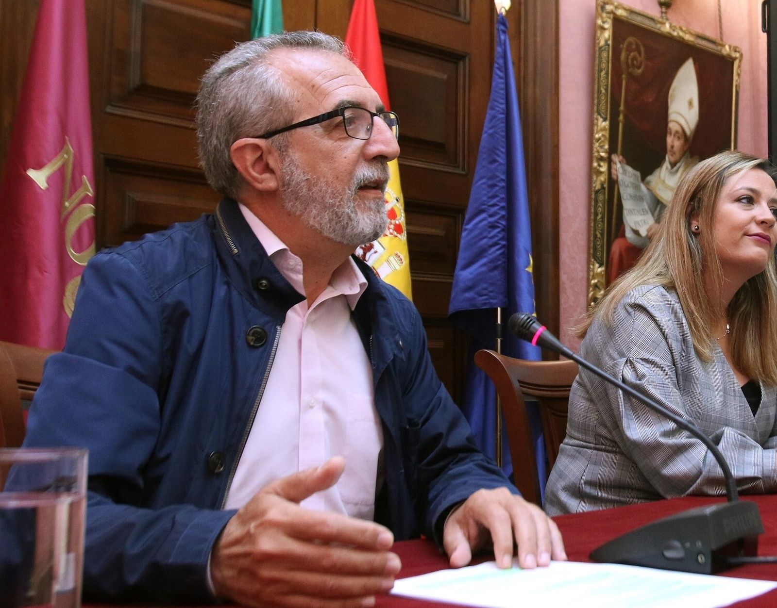 El delegado de Bienestar Social, Empleo y Planes Integrales de Transformación Social, Juan Manuel Flores.