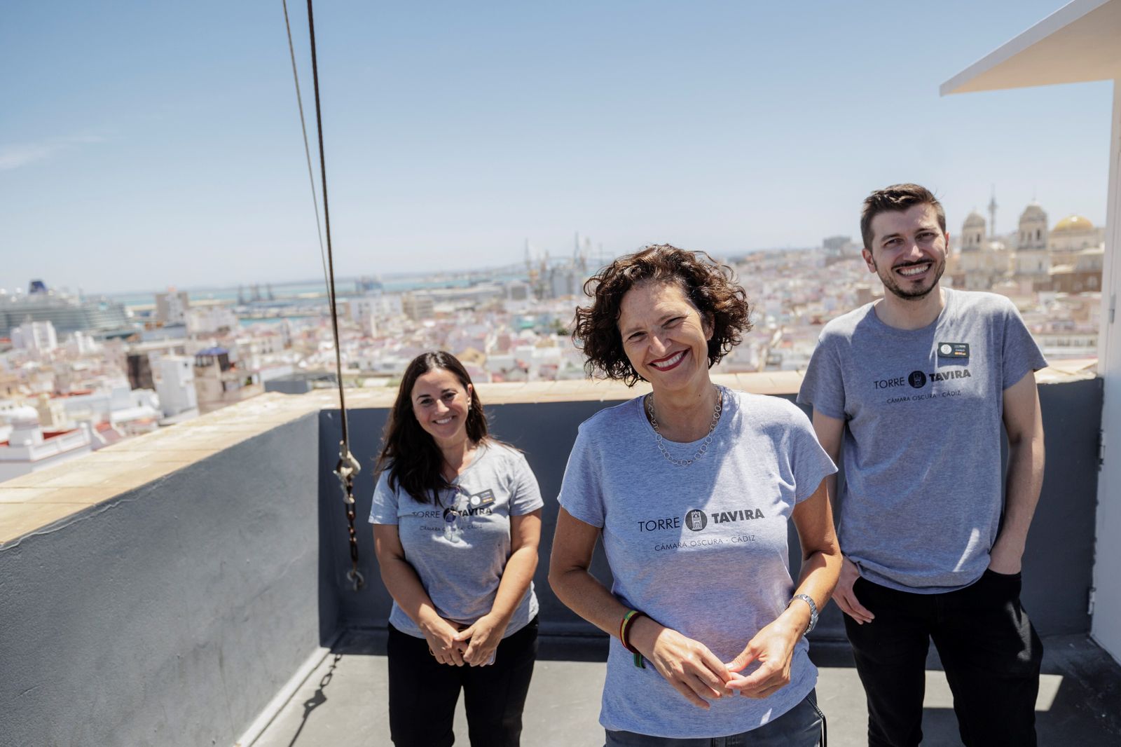 Las imágenes del interior de la Torre Tavira